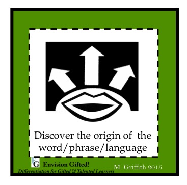 Envision Gifted. Origin of Language