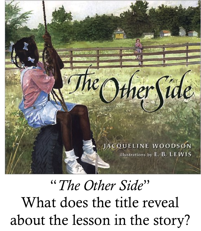 Image Picture Book The Other Side. Title