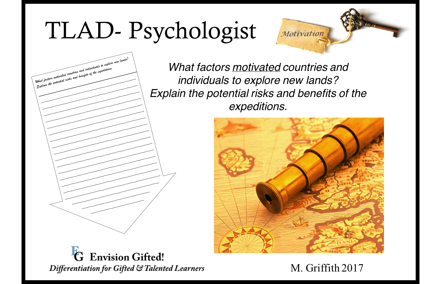 Envision Gifted. TLAD Psychologist Exploration