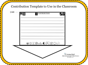 Envision Gifted. Contribution Template for Classroom