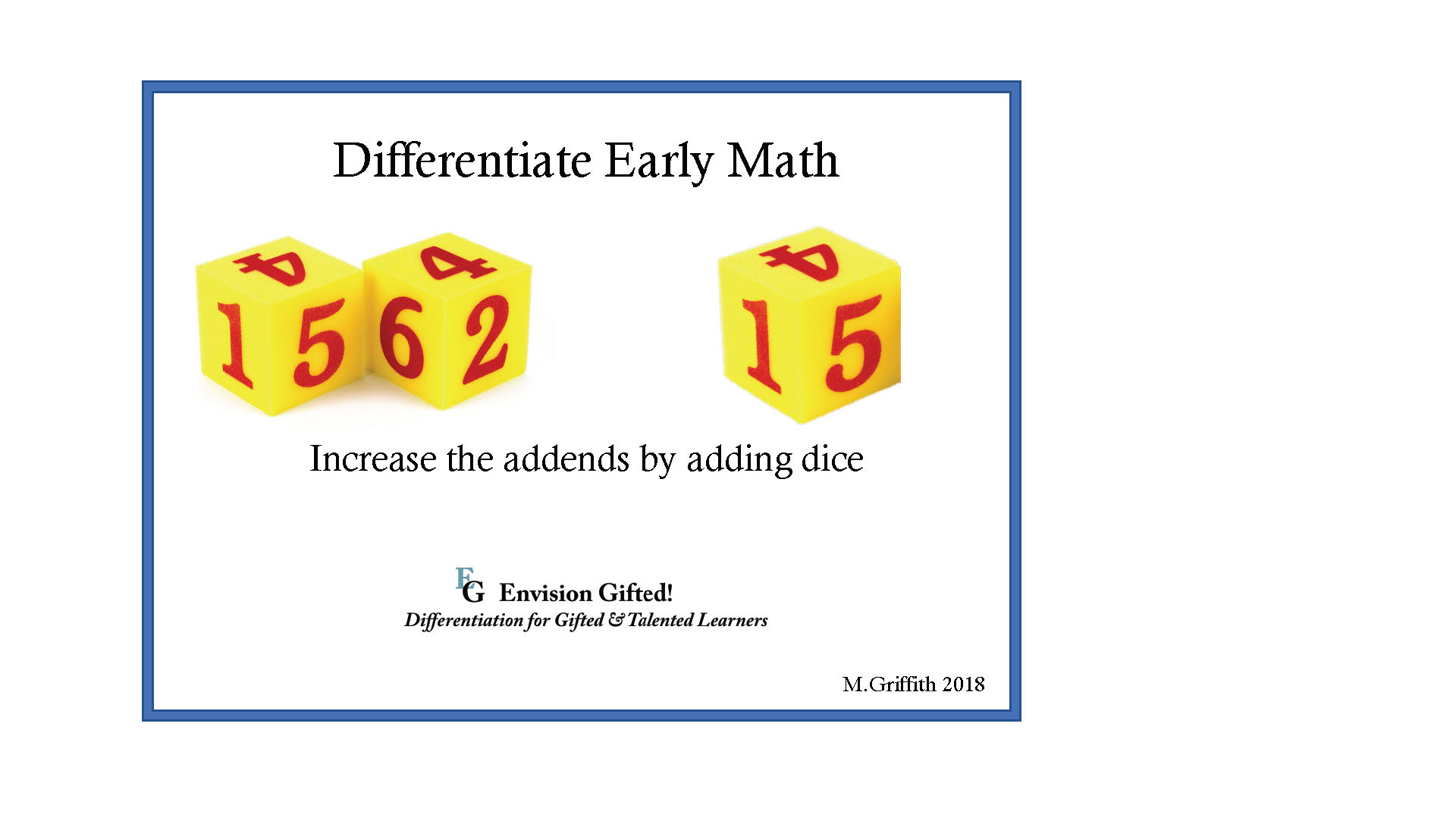 Envision Gifted - Differentiate Math